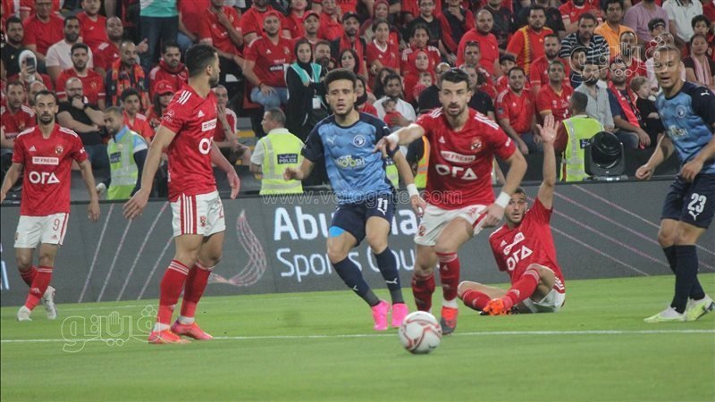 السوبر المصري، الأهلي يتقدم على بيراميدز بهدف علي معلول بعد 105 دقيقة  