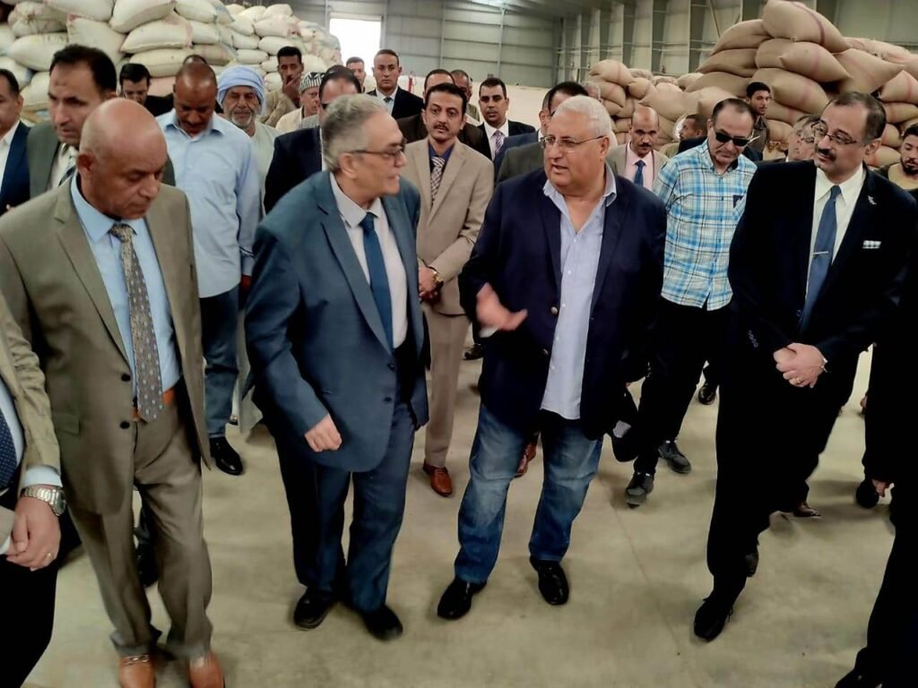 بالصور| شون البنك الزراعي المصري تستقبل  277 ألف طن خلال الشهر الأول لموسم توريد القمح المحلي