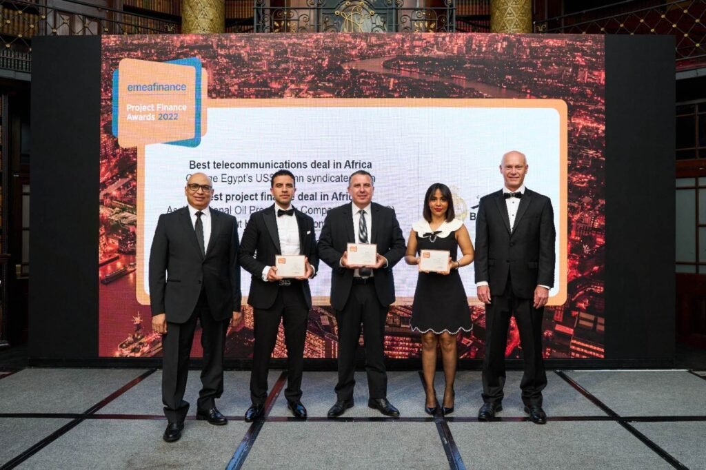 بنك مصر يحصد عدة جوائز عن أفضل العمليات التمويلية لعام 2022 من مؤسسة EMEA Finance العالمية
