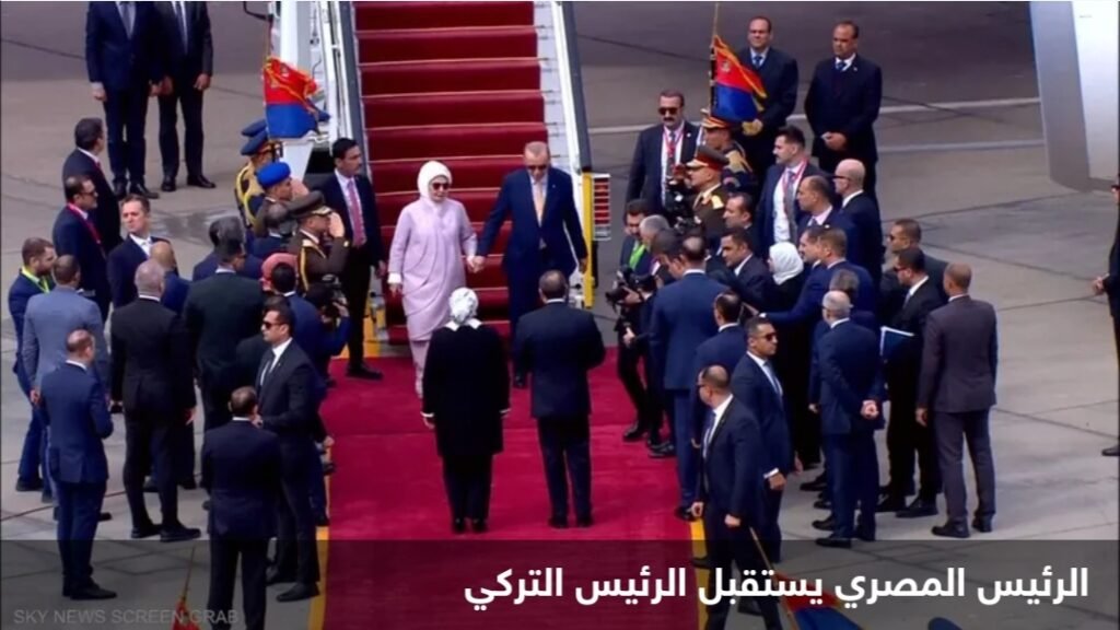 لأول مرة منذ 11 عاما.. السيسي يستقبل أردوغان في القاهرة