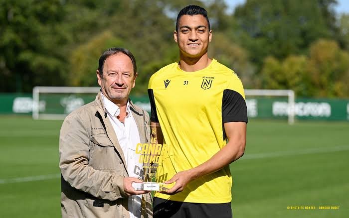مصطفى محمد يسجل ثامن أهدافه في الدوري الفرنسي هذا الموسم وينقذ فريقه من الهبوط