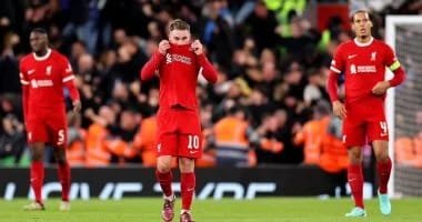ليفربول يسقط بثلاثية مذلة ضد أتالانتا بالدوري الأوروبي بمشاركة صلاح