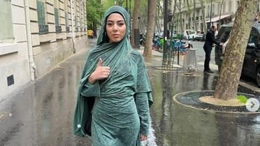 المؤثرة فاطمة سعيدي (صورة من حسابها الرسمي على إنستغرام)
