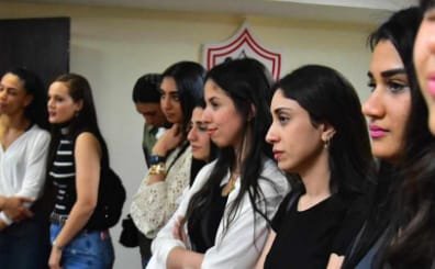 “صور” تكريم أبطال طائرة النادى سيدات