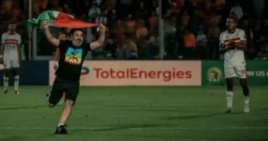 الحكم فى قضية مقتحم مباراة الزمالك ونهضة بركان يوم 30 مايو