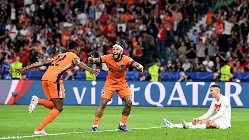 يورو 2024.. هولندا تقلب النتيجة على تركيا وتضرب موعدا مع الإنجليز