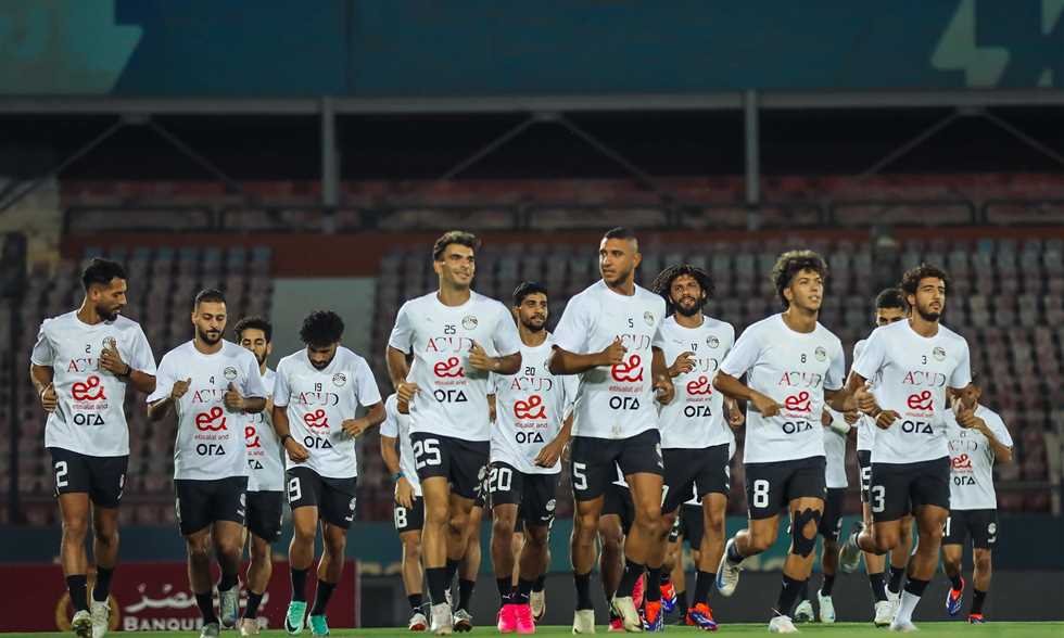 بعد انضمام حجازي وزيزو وتريزيجيه ومرموش.. المنتخب يخوض مرانه استعدادا لـ كاب فيردي