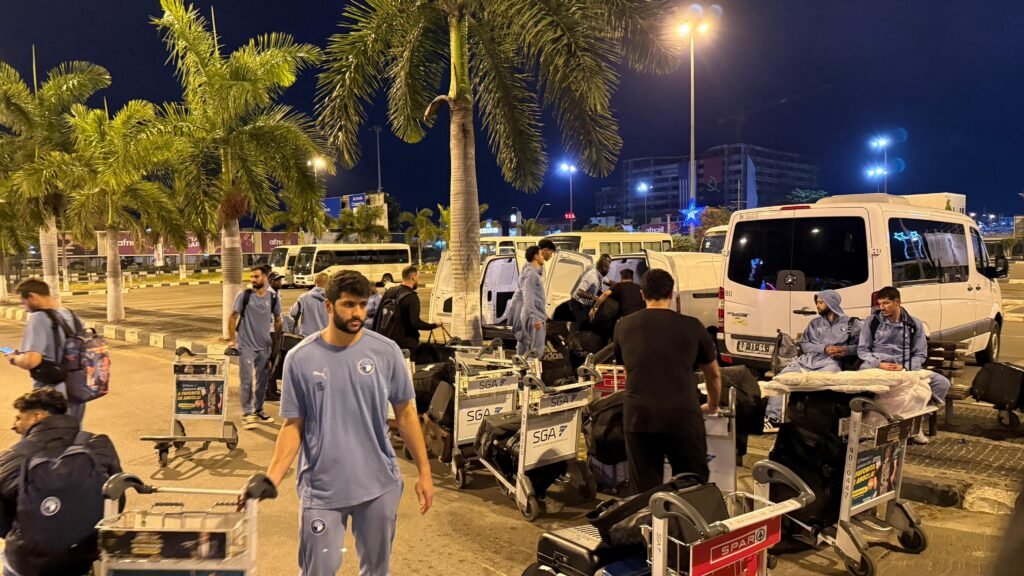 بيراميدز يفوز على ساجرادا بهدف مروان حمدي رغم تعنت سلطات أنجولا مع الفريق في المطار
