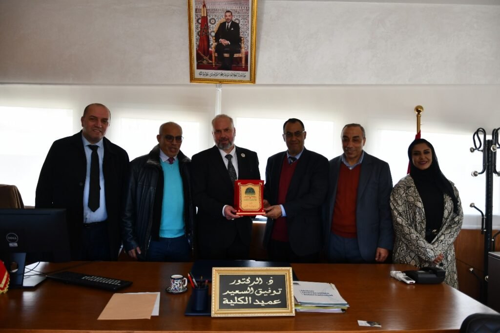 طنجة بدعوة كريمة من جامعة عبد المالك السعدي في المملكة المغربية