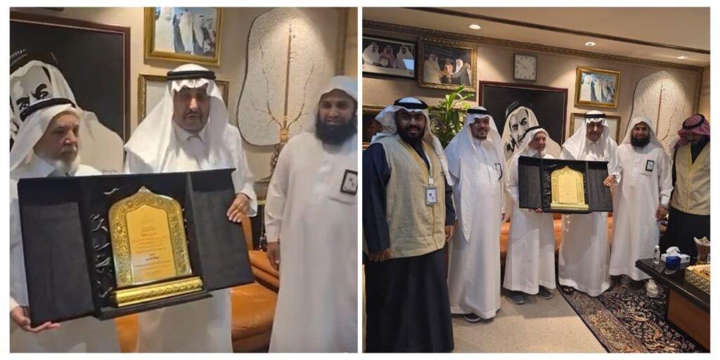 وقف السنبلة الخيري يكرم عبدالله الجميح إزاء دعمه للوقف