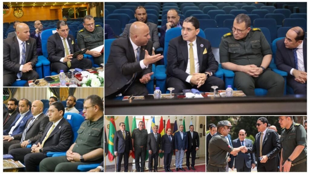 بحضور وزير العمل الليبي.. تفعيل مذكرة التفاهم الموقعة بين مجمع عمال مصر ووزارة العمل.. المهندس هيثم حسين يؤكد على استمرار التعاون مع الجانب الليبي واستقبال الفوج الثاني من المتدربين الليبيين بالتعاون مع الأكاديمية العسكرية