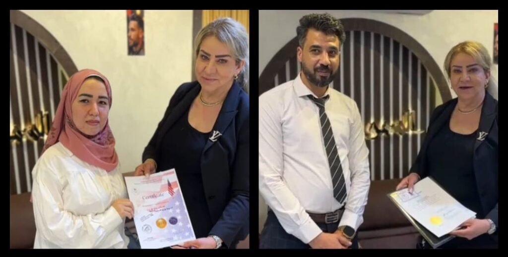تكريم أحمد الشربيني بلقب “أفضل كوافير في مصر” وتكليفه مديراً للتسويق بالبورد الأمريكي