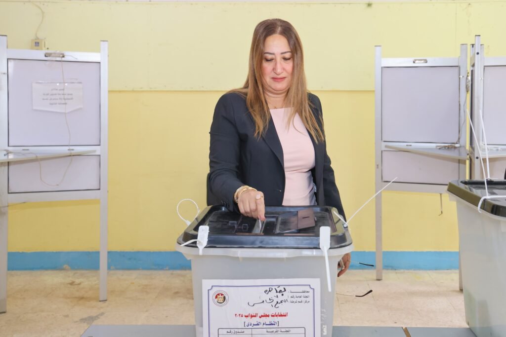 “الأستاذة داليا الباز: “المشاركة في العملية الانتخابية واجب وطني ومسئولية مشتركة تسهم في تعزيز مسار الديمقراطية ودعم استقرار الدولة”